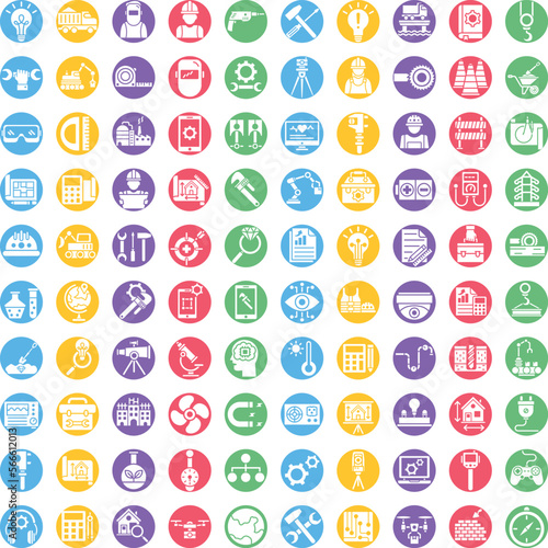 Engineering vector icons, architecture icons pack, construction vector icons, engineering icons pack, repairing icons set, icons collection of engineering, engineering glyph background icons set 