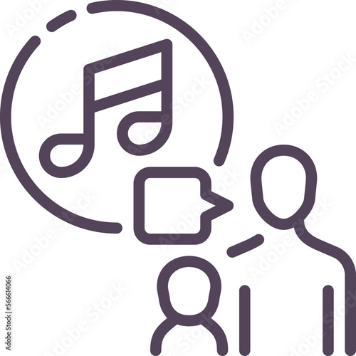 parental advisory music online cyber internet security digital  line outline icon
