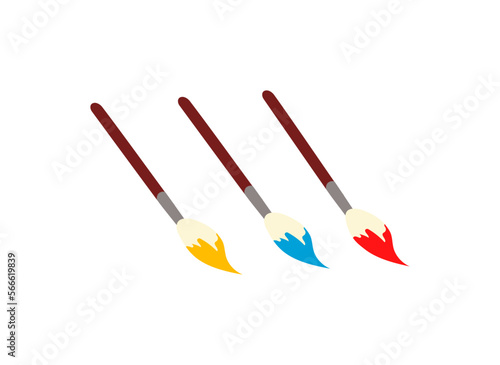 paint brush with good quality with good color