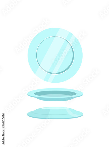 clean plate with good quality with good color