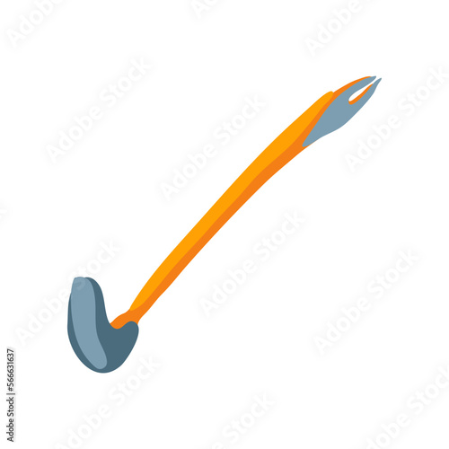 Instrument for workman toolbox flat vector illustration. Cartoon drawing of instrument for repair work isolated on white background. Carpentry, construction concept