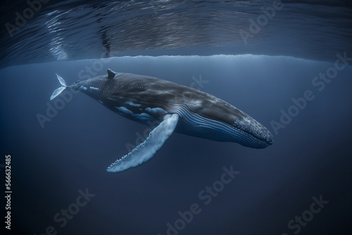Whale in the Water, Generative AI © Shirt