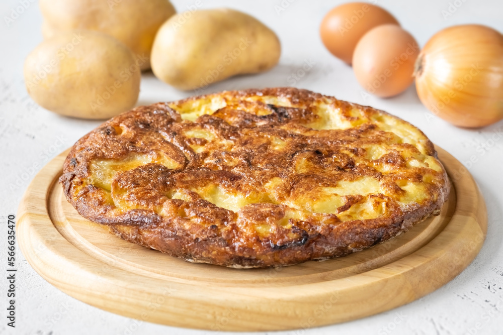 Spanish tortilla omelette Spanish tortilla omelette