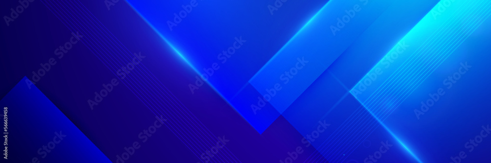 Obraz premium Abstract blue and black with light pattern. Technology futuristic metal texture soft tech diagonal background black dark clean modern with sparkle and glitter.
