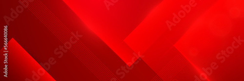 Abstract red vector background with stripes and shiny sparkle glitter and bokeh element
