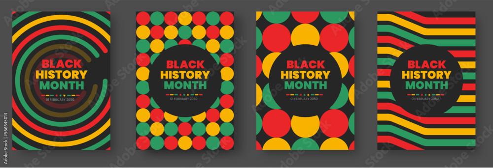 black history month book cover, card, Leaflet presentation, templates, layout in A4 size. black history month portrait background. black history month 2023 book cover or banner design template. 