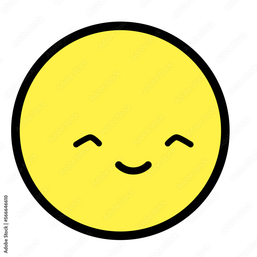 Flat kawaii emoji face. Cute funny cartoon character. Simple line art expressions web icon. Emoticon sticker. Vector graphic illustration. Flat kawaii emoji face. Cute funny cartoon character. Simple line art expressions web icon. Emoticon sticker. Vector graphic illustration.