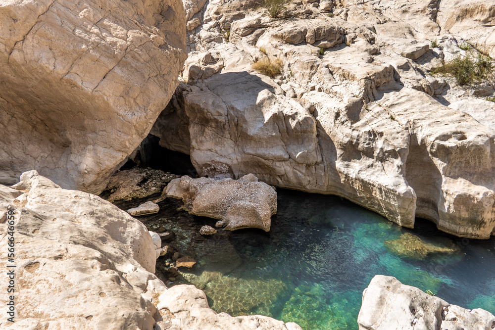 formations in the canyon