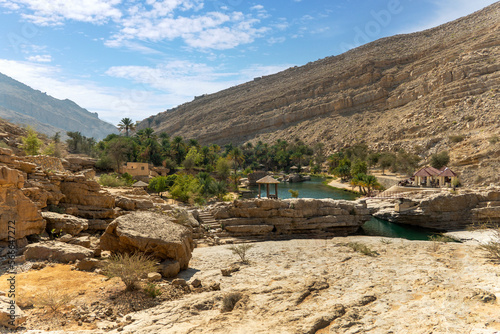 Oman wadi bani khalid photo