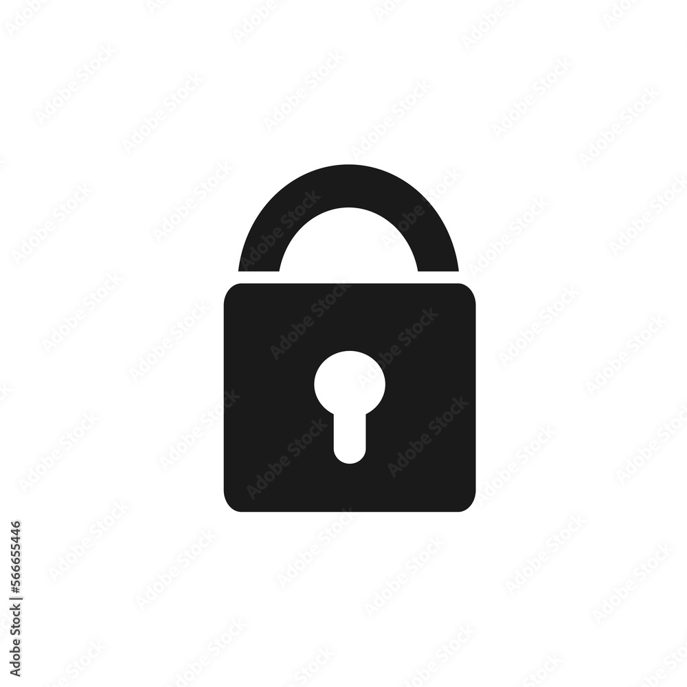Vector illustration, security, lock icon. Vector illustration, security, lock icon.