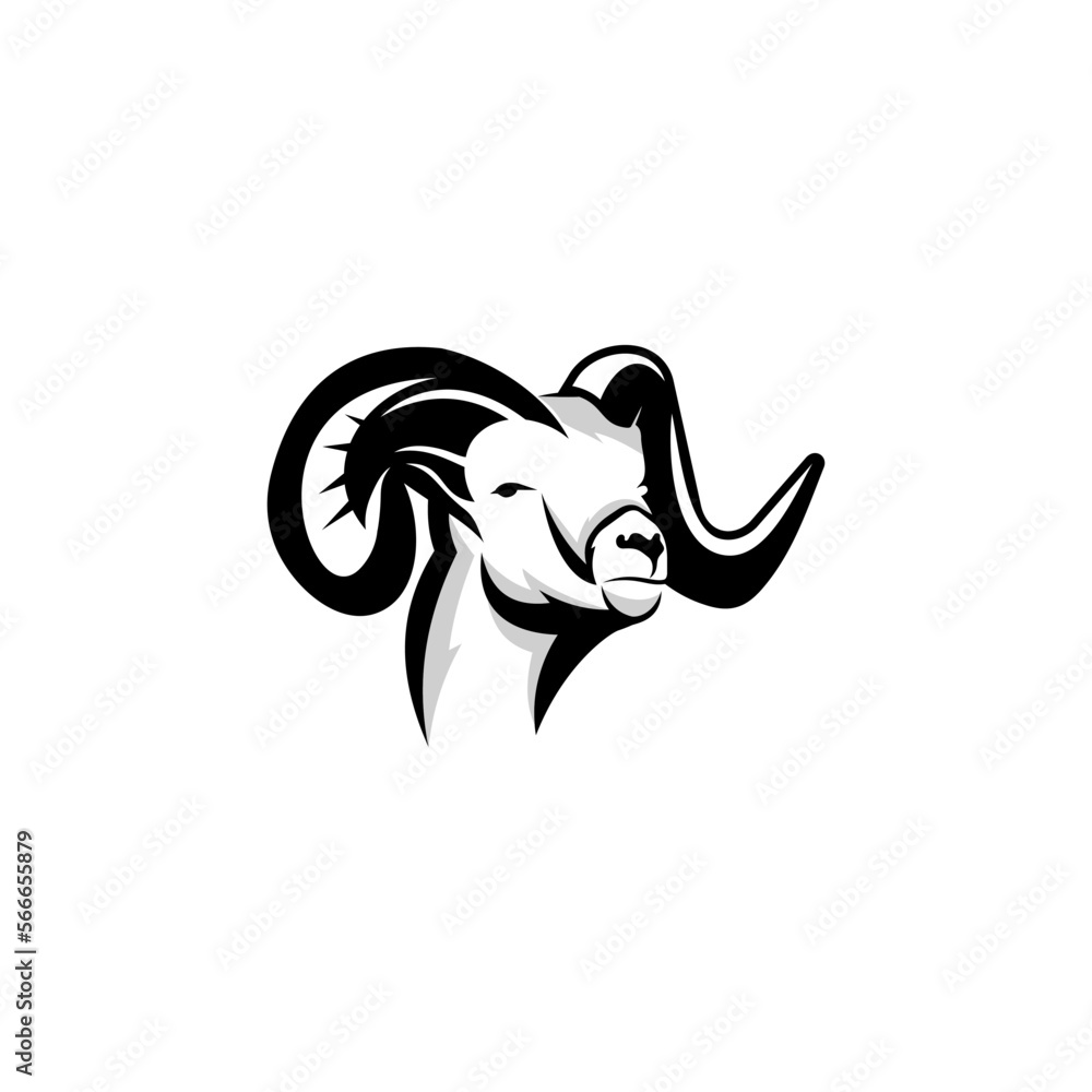 Bighorn Sheep logo design icon. Bighorn Sheep logo design inspiration. Bighorn animal logo design template. Animal symbol logotype. Bighorn Sheep symbol silhouette. Bighorn Sheep logo design icon. Bighorn Sheep logo design inspiration. Bighorn animal logo design template. Animal symbol logotype. Bighorn Sheep symbol silhouette.
