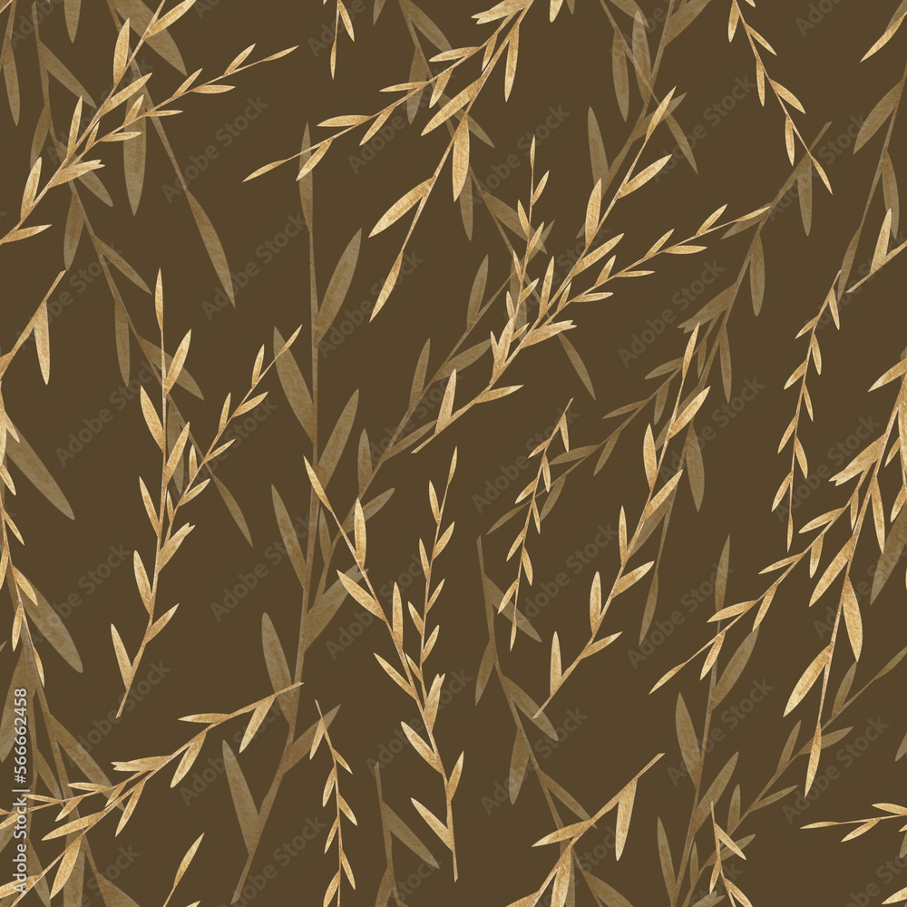 Watercolor pattern of safari animals Watercolor pattern of safari animals