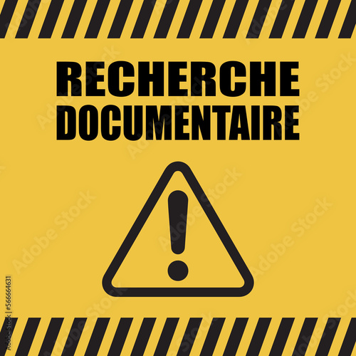 Logo recherche documentaire.