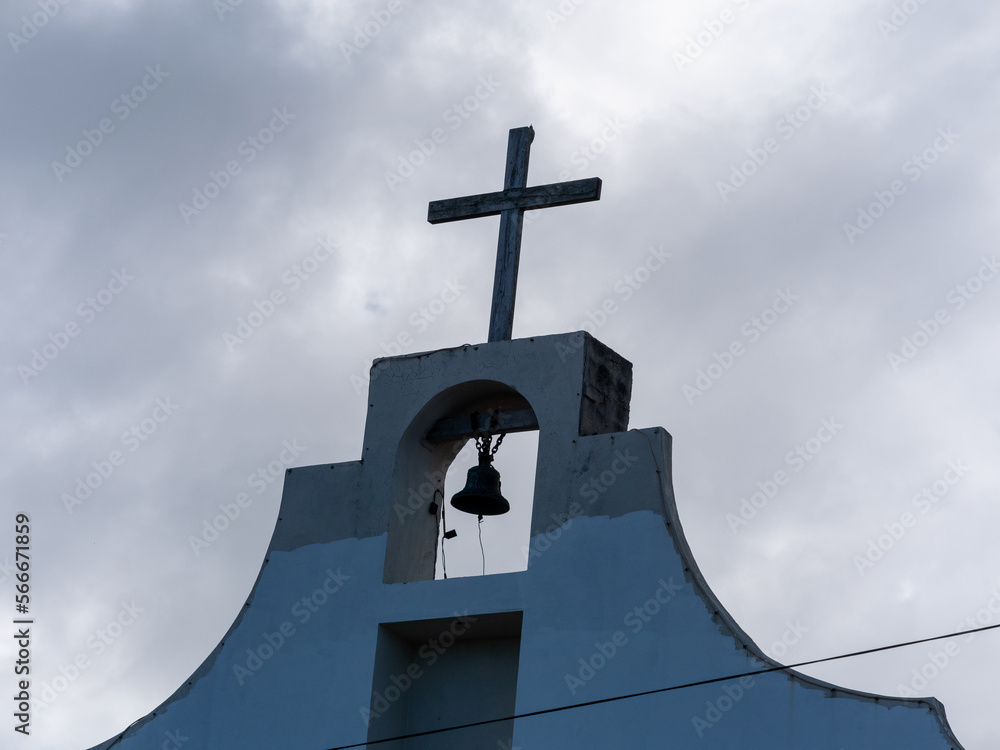 church steeple and cross