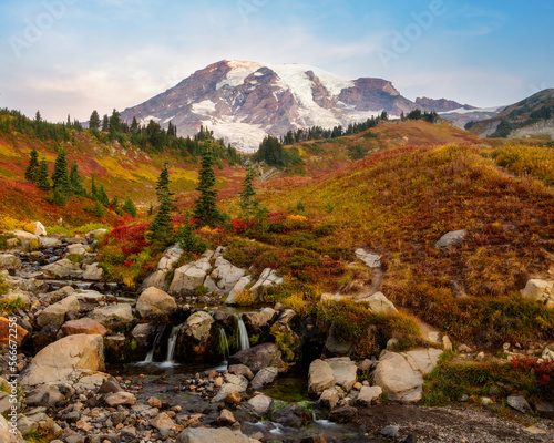 Mt Rainier Autumn In The Mountains