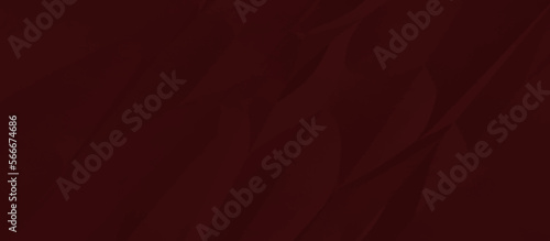 A crumpled and wrinkled sheet of red paper abstract background vector