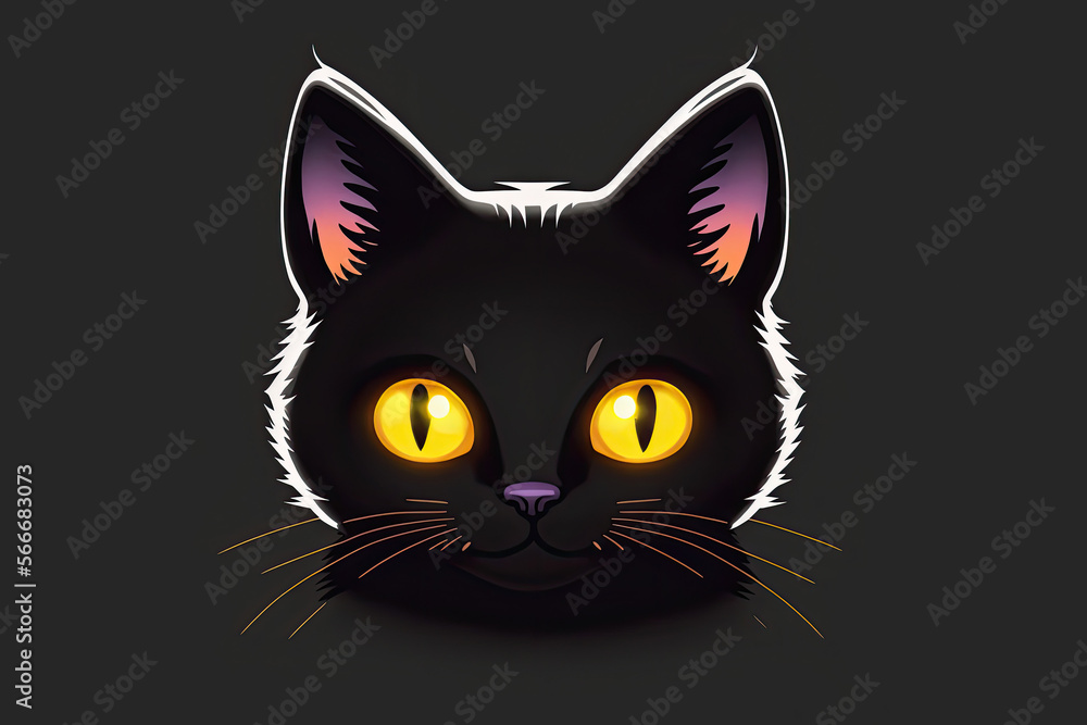 Cat Character Kitten Cartoon Icon Cat Character Kitten Cartoon Icon