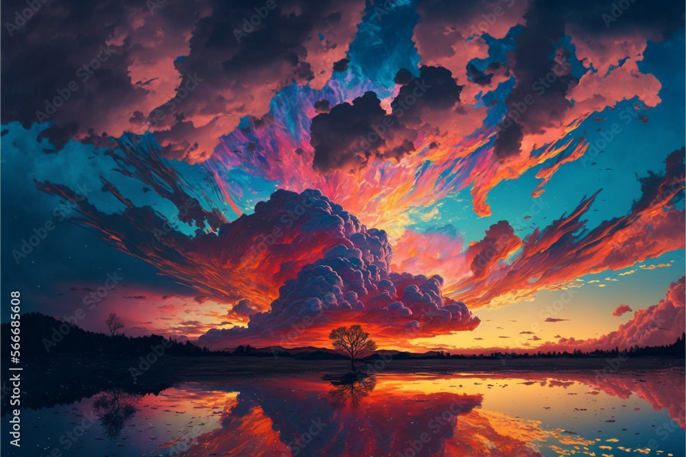 beautiful sky art 