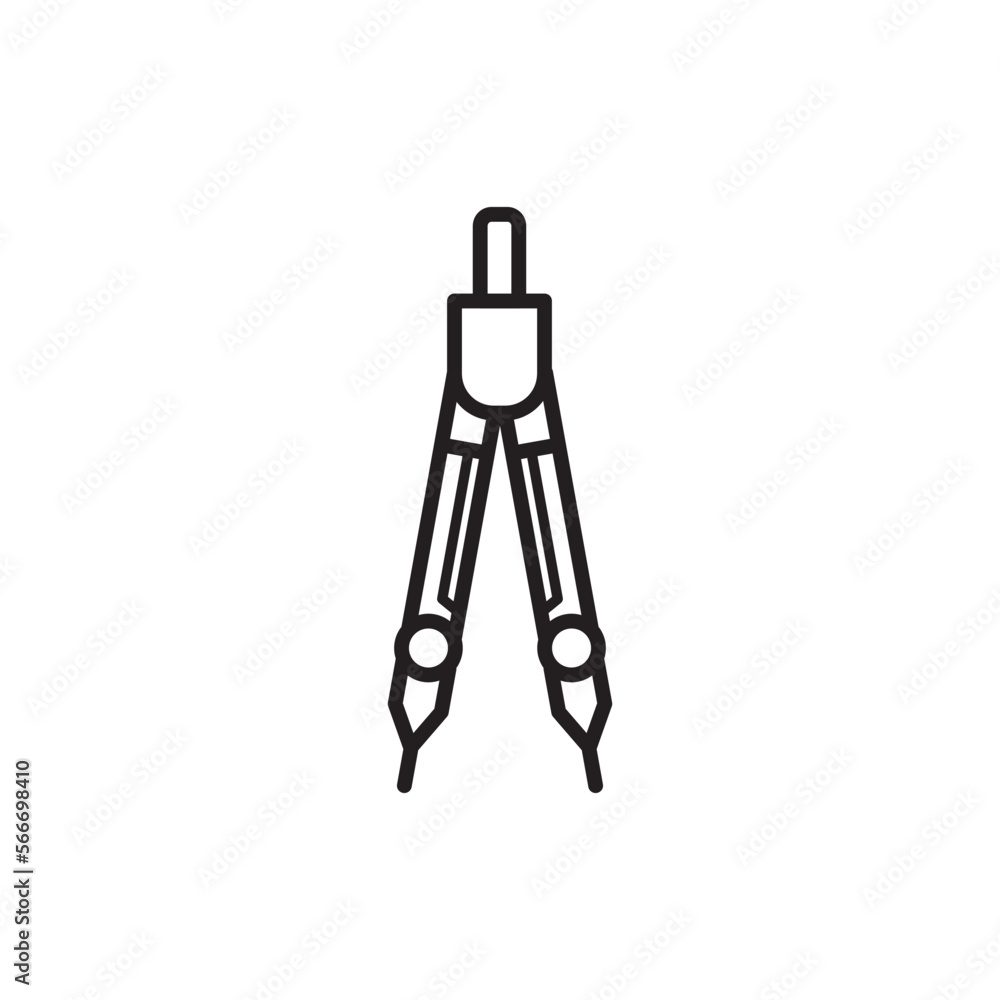 Compass icon vector logo design template Compass icon vector logo design template