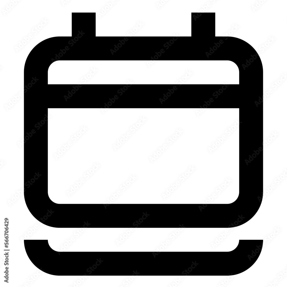 Calendar line icon Calendar line icon