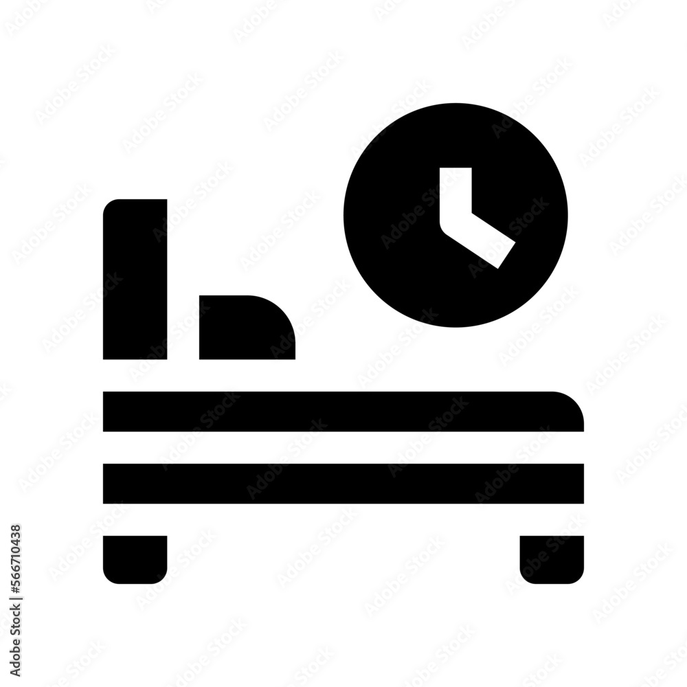 bedtime icon for your website, mobile, presentation, and logo design.
