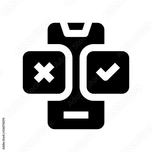 response icon for your website, mobile, presentation, and logo design.