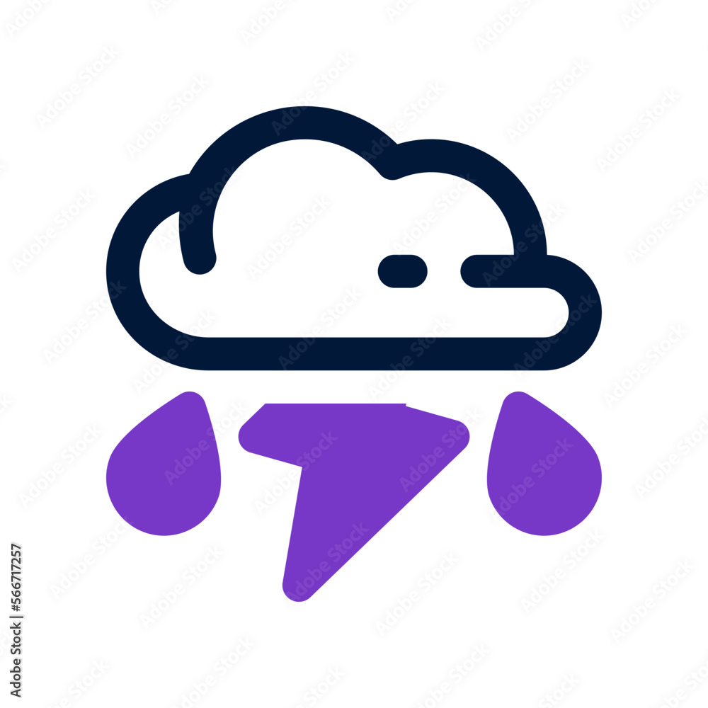 thunderstorm icon for your website, mobile, presentation, and logo design. thunderstorm icon for your website, mobile, presentation, and logo design.