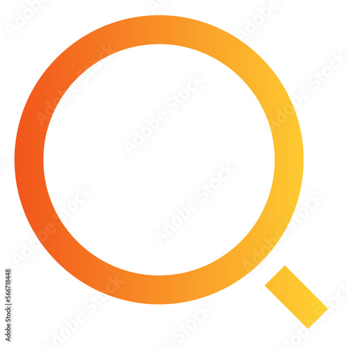 Magnifying Glass gradient icon