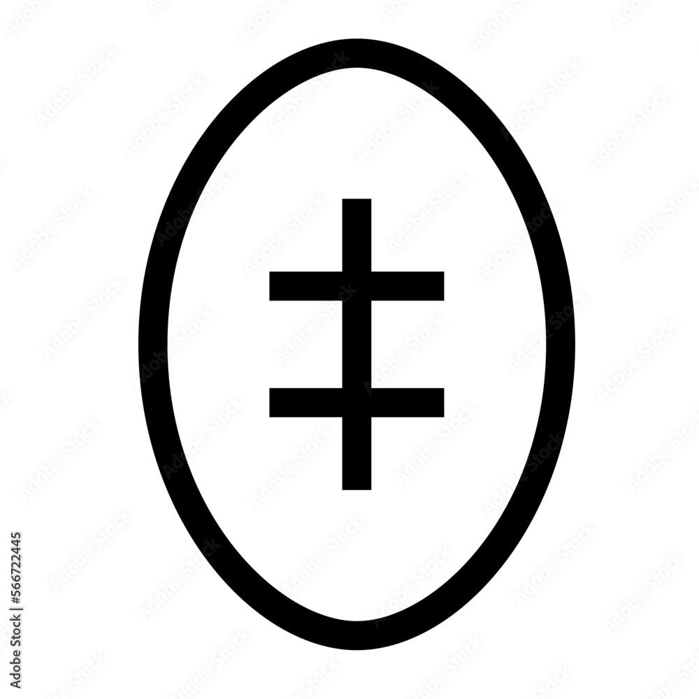 Football line icon Football line icon