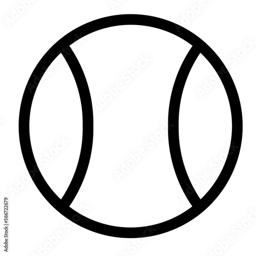 Εκτύπωση καμβά Boll line icon