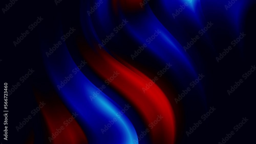Abstract blue and scarlet gradient with highlights render 3d. Seamless ...