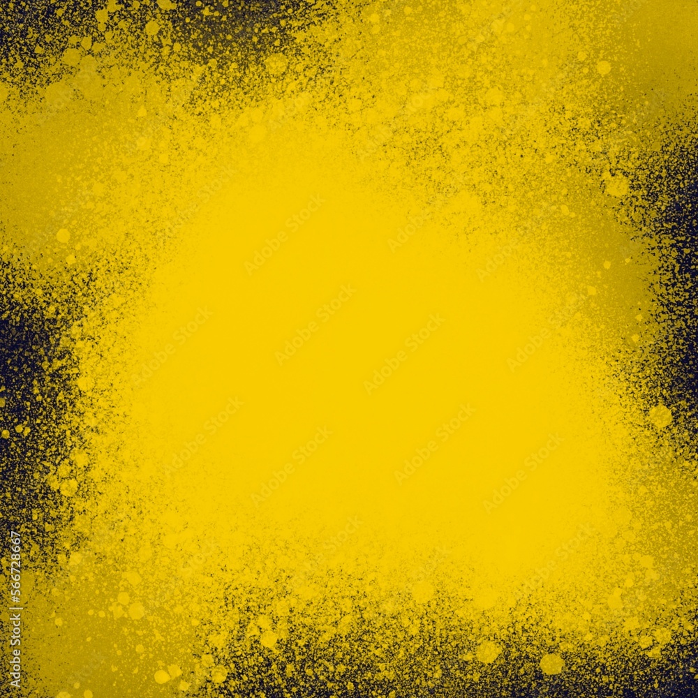 Żółte tło, malowane.