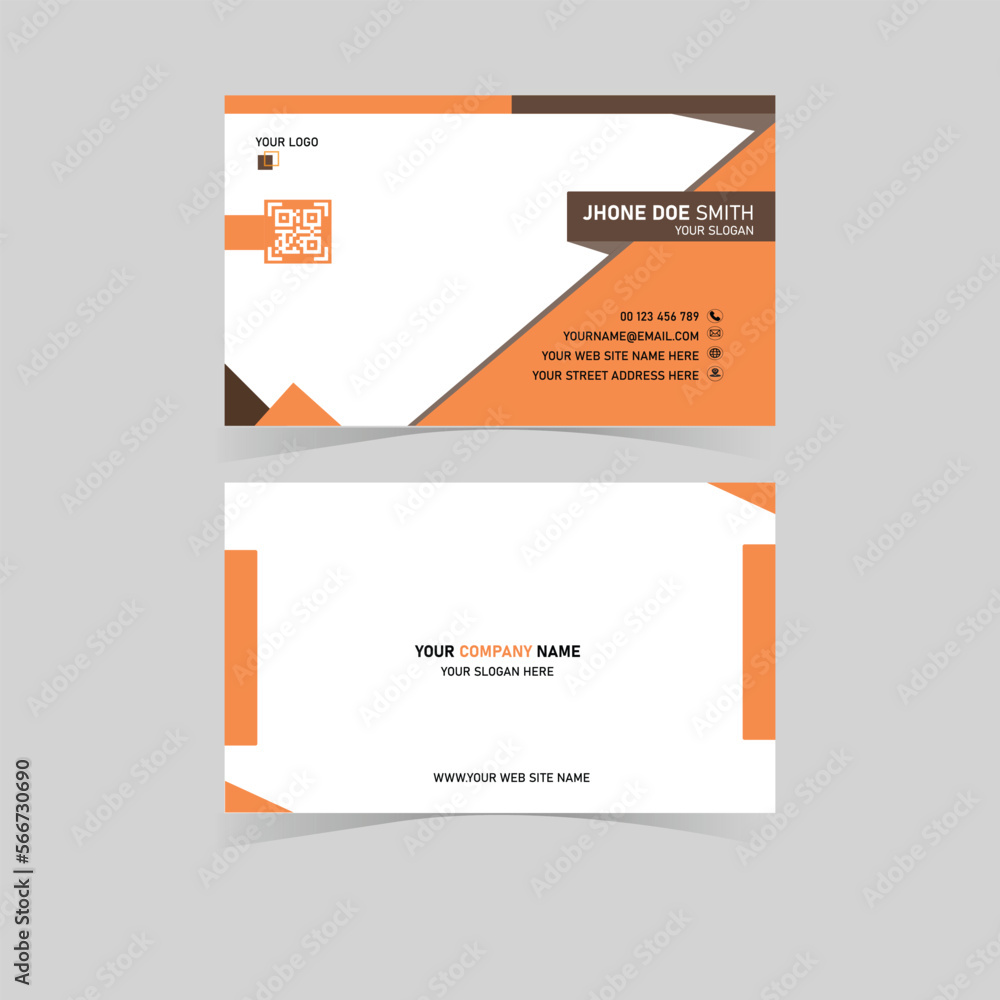 Vector Modern Creative and Clean Business Card Template Vector Modern Creative and Clean Business Card Template