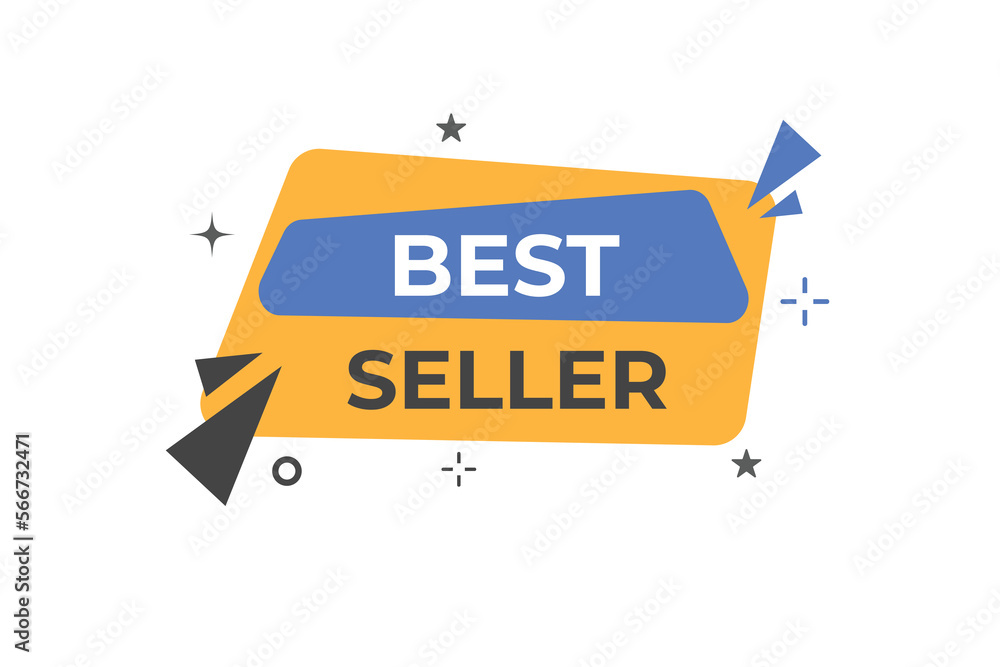 best seller Button. web template, Speech Bubble, Banner Label best seller. sign icon Vector illustration best seller Button. web template, Speech Bubble, Banner Label best seller. sign icon Vector illustration