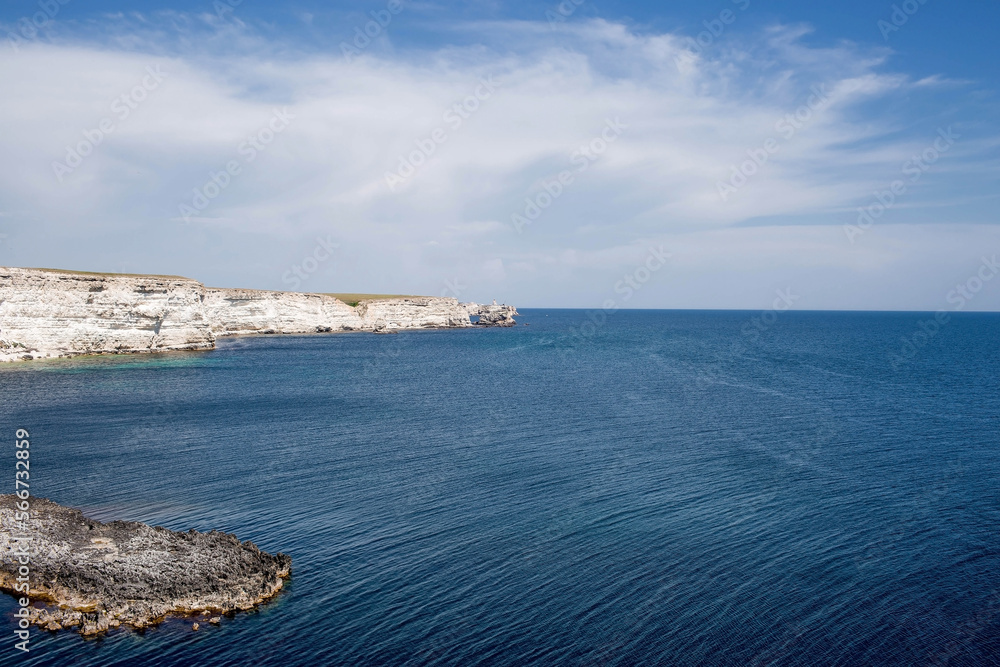 Seascape of Tarkhankut Peninsula, Republic of Crimea, Russia