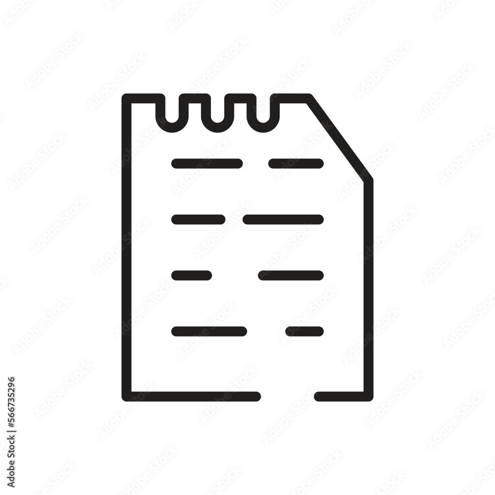 Notepad or notebook icon vector for students and corporate, business design elements Notepad or notebook icon vector for students and corporate, business design elements