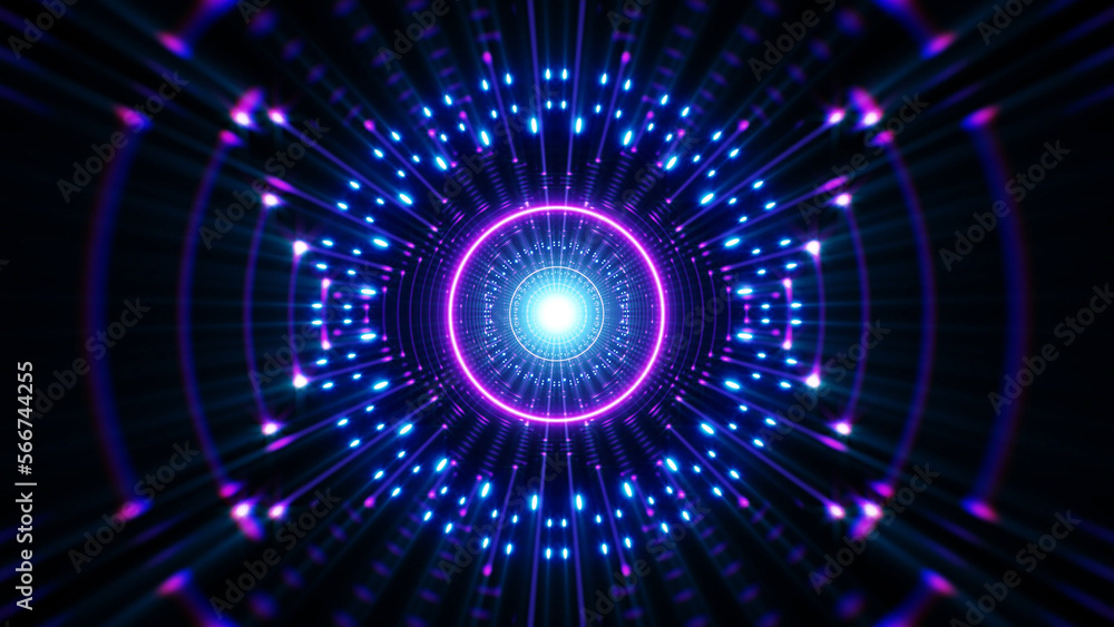 Neon Color Shapes Art Pattern of music visual performance Neon Color Shapes Art Pattern of music visual performance