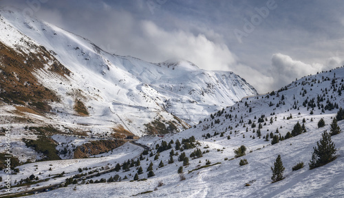 Winter Landscape at Boi Taull , Catalan Pyrenees