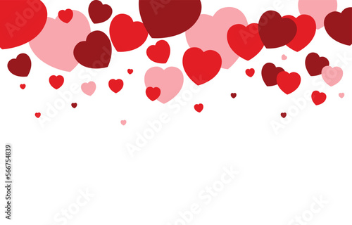 Sfondo, san Valentino, cuori