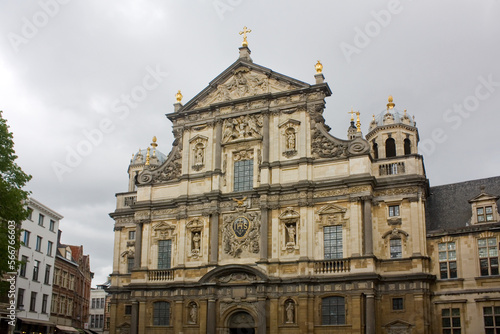 Charles Borromeo Church in Antwerp, Belgium