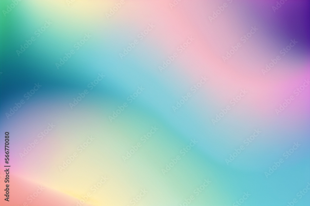 Fototapeta premium Gradient pastel colors background created with Generative AI 