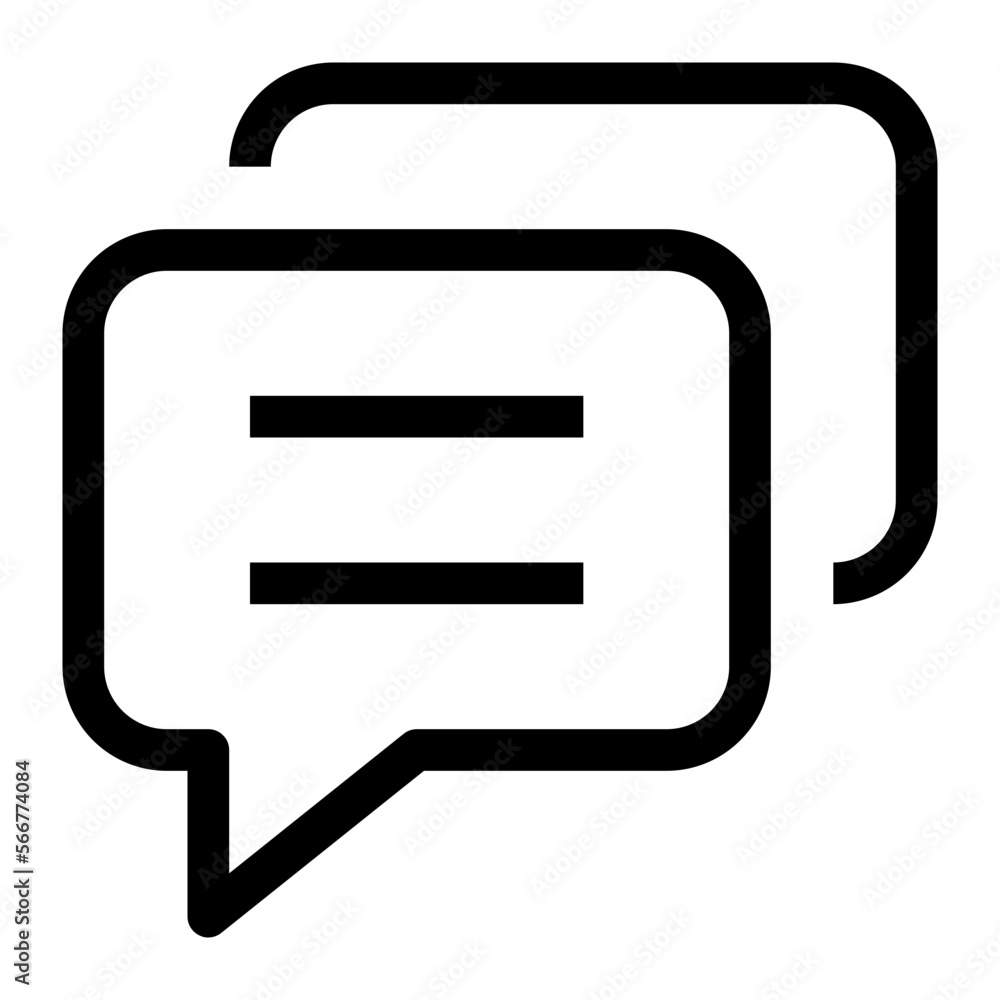 Chat line icon Chat line icon