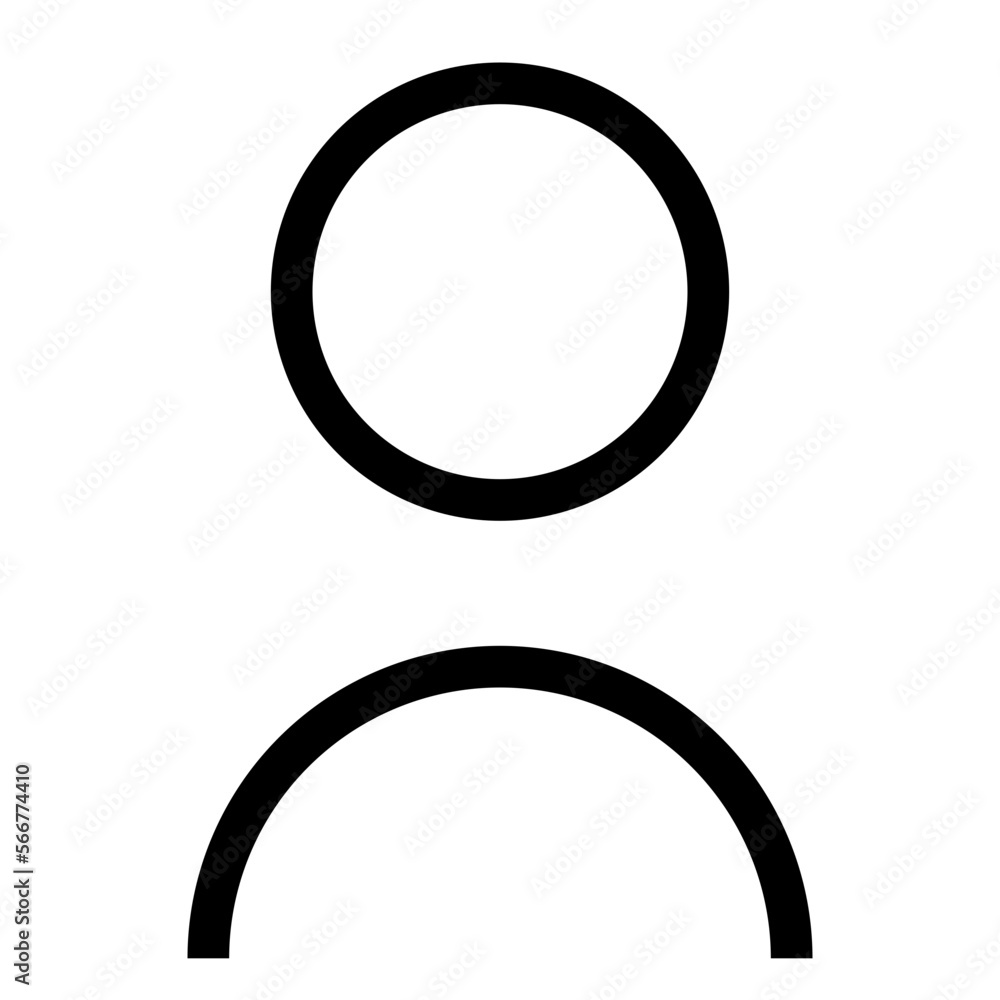 Account line icon Account line icon