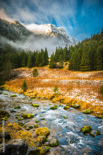 Dolina Kościeliska - jesień, zima © grzegorz_pakula