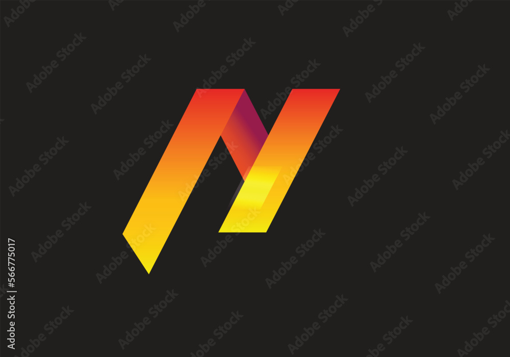letter n icon design for your business letter n icon design for your business