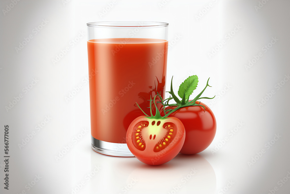 Tomato juice glass. Juice splashes. Healthy vegetables concept. Liquid vegetables. Generative AI. Tomato juice glass. Juice splashes. Healthy vegetables concept. Liquid vegetables. Generative AI.