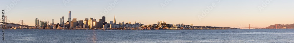 San Francisco skyline viewed from Treasure Island
