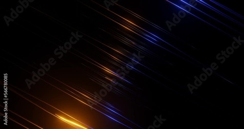 3d render with yellow and purple stripes