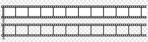 Film strip icon.Video tape photo film strip frame vector.Vector illustration 10 EPS.