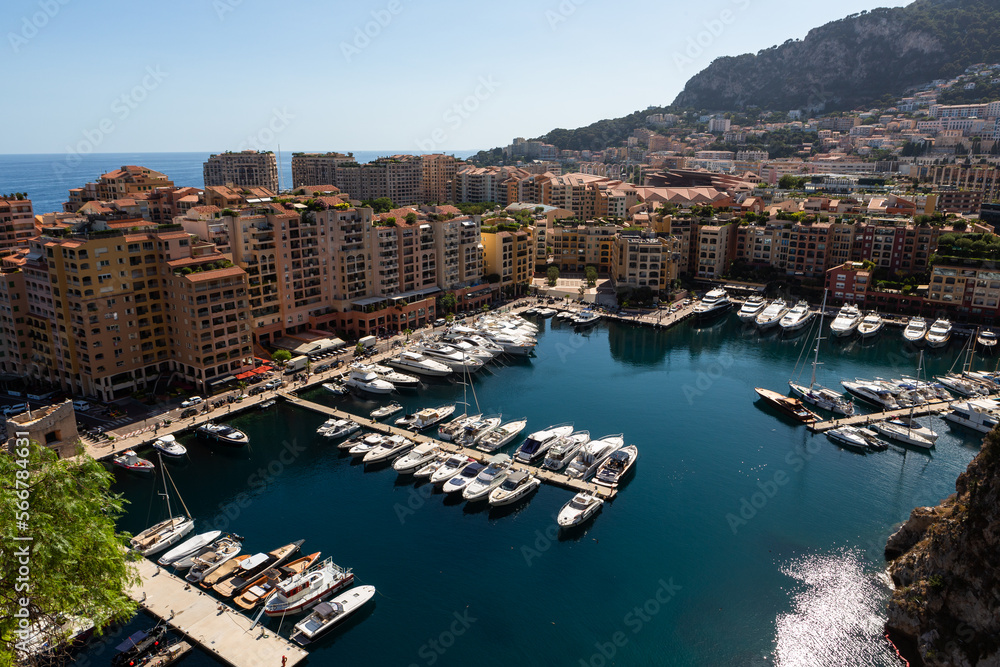 Naklejka premium summertime street views from Monaco 